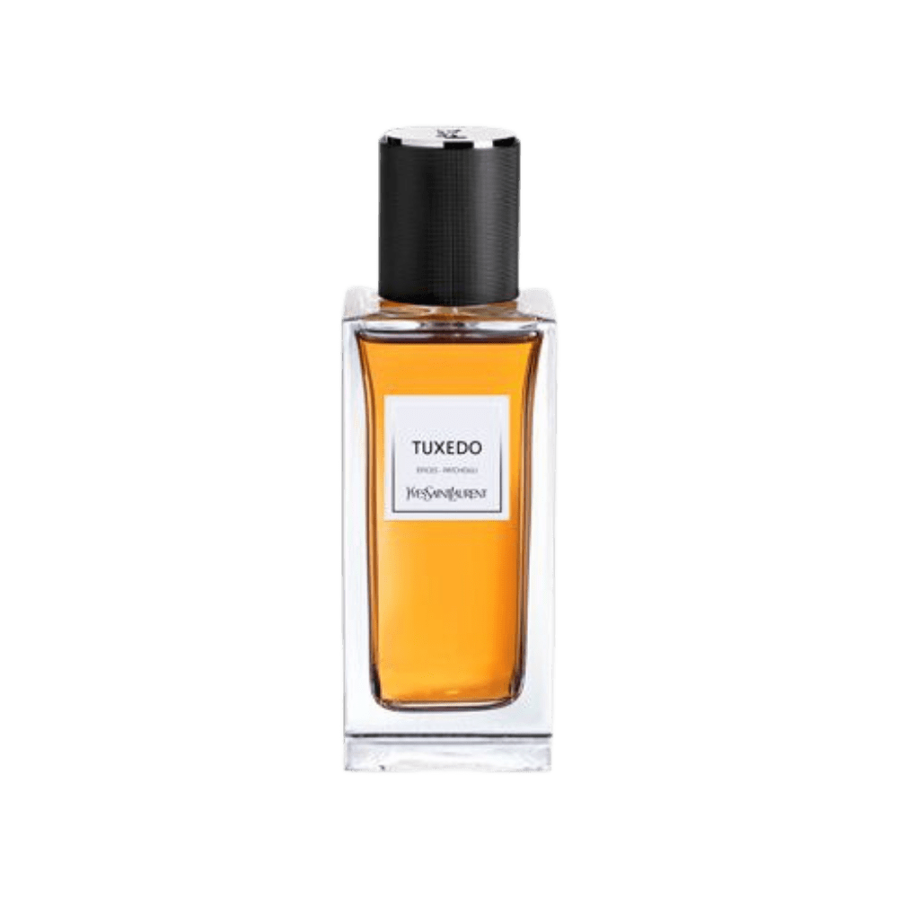 توكسيدو إيف سان لوران للجنسين – عطر خشبي بلسمي أنيق بباتشولي وفانيلا وعنبر | YSL Tuxedo Unisex