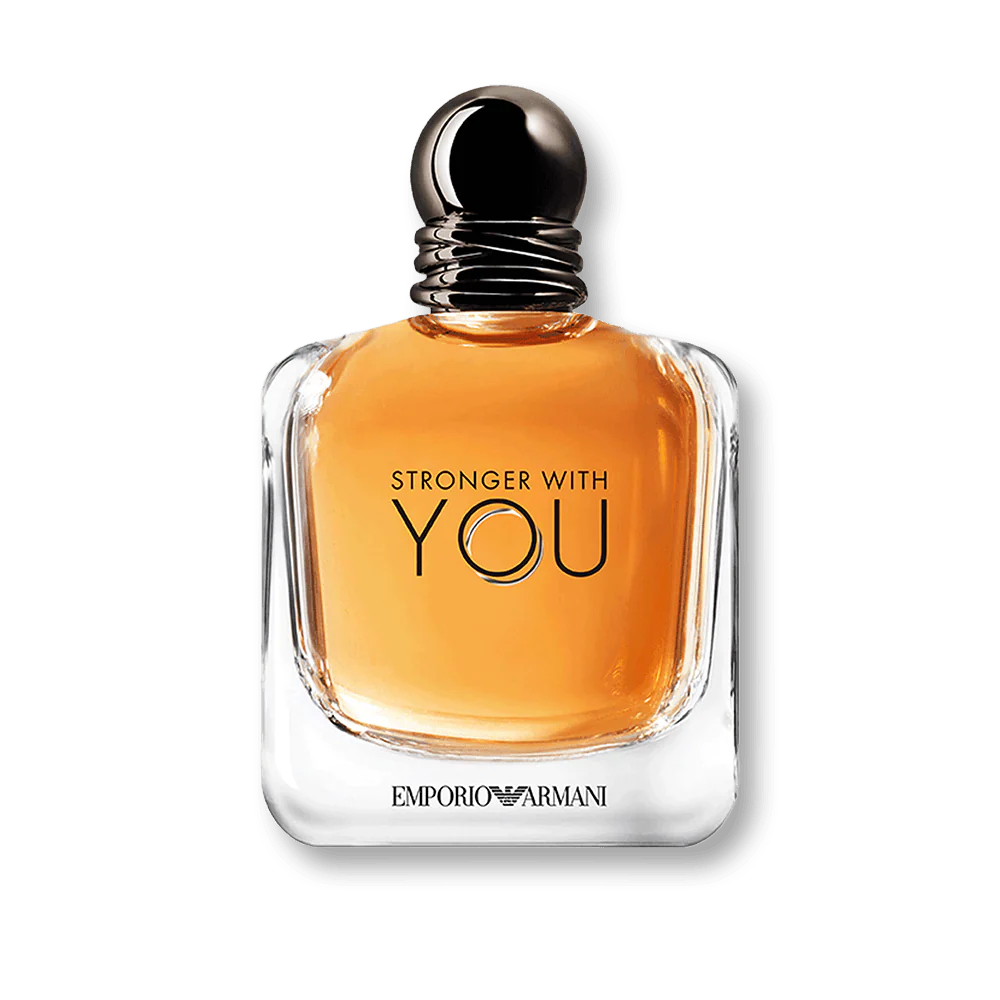 سترونجر ويذ يو جورجيو أرماني للرجال – عطر رجالي أروماتيكي دافئ بكستناء وخزامى | Giorgio Armani Stronger With You EDT