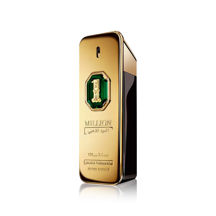 وان مليون جولد عود باكو رابان للرجال – عطر رجالي عودي جلدي شرقي بزعفران وعود | Paco Rabanne 1 Million Gold Oud For Men